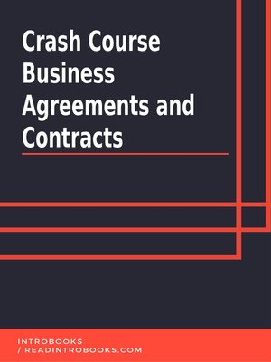 cover image of Crash Course Business Agreements and Contracts